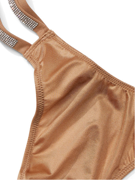 Трусики стрінги Double Shine Strap Smooth Thong Panty Victoria’s Secret