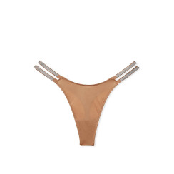 Трусики стрінги Double Shine Strap Smooth Thong Panty Victoria’s Secret