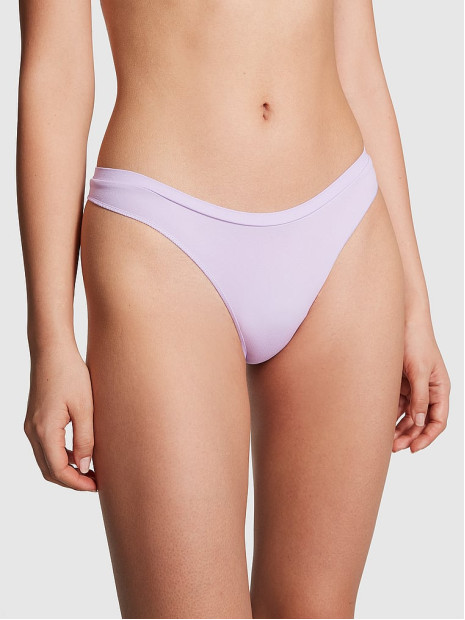 Трусики Seamless High-Leg Thong Panty Pink