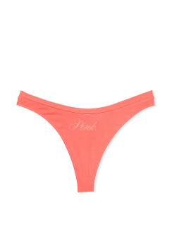 Трусики Seamless High-Leg Thong Panty Pink