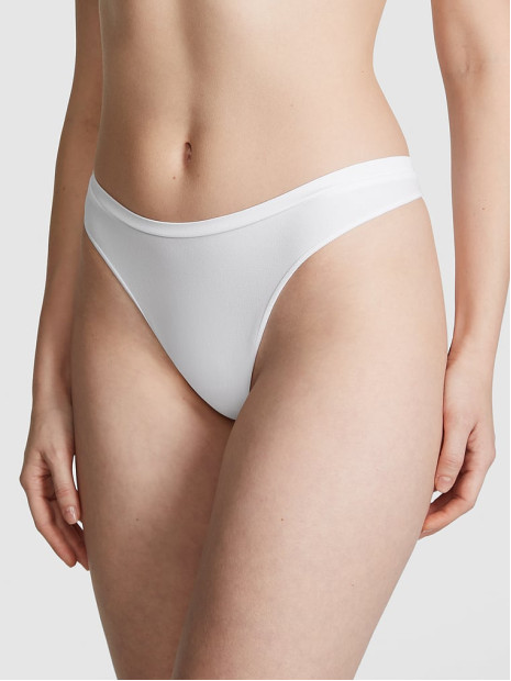 Трусики Seamless High-Leg Thong Panty Pink