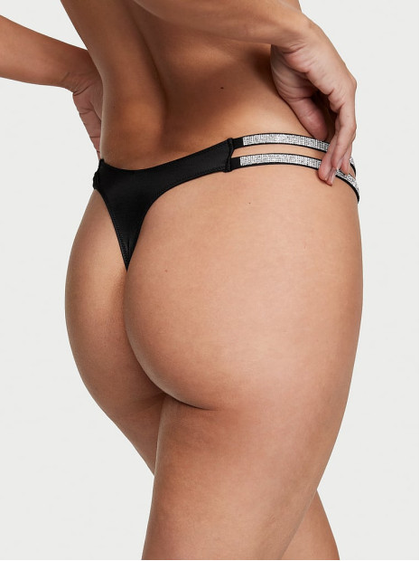 Трусики стрінги Double Shine Strap Smooth Thong Panty Victoria’s Secret