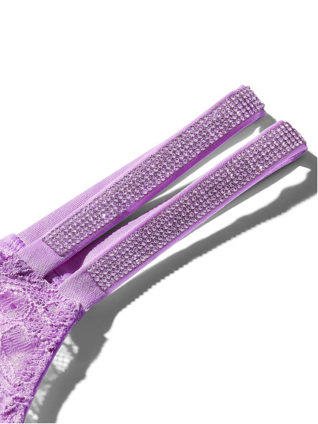 Трусики стрінги Double Shine Strap Lace Thong Panty Victoria’s Secret
