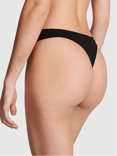 Трусики Seamless High-Leg Thong Panty Pink