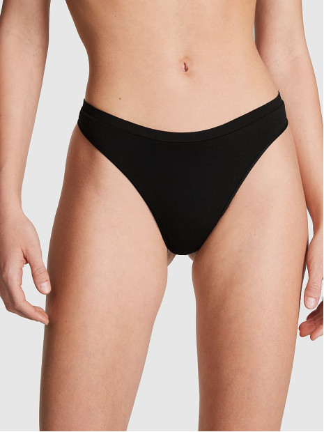Трусики Seamless High-Leg Thong Panty Pink