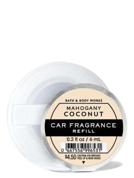 Ароматизатор для автомобіля Mahogany Coconut Bath and Body Works