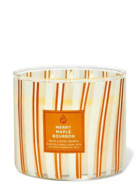 Свічка Merry Maple Bourbon Bath and Body Works