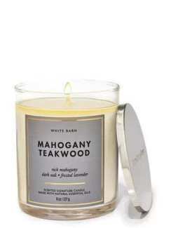 Ароматизована свічка Mahogany Teakwood Bath & Body Works