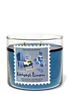 Свічка Harvest Linen Bath and Body Works