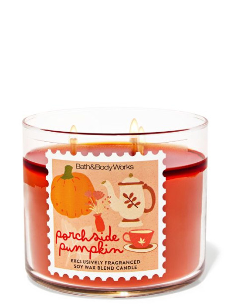 Свічка Porchside Pumpkin Bath and Body Works