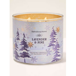Свічка Lavender & Pine Bath and Body Works