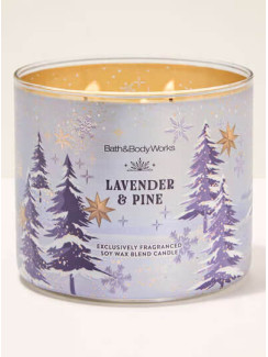 Свічка Lavender & Pine Bath and Body Works