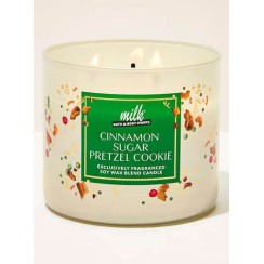 Свічка Cinnamon Sugar Pretzel Cookie Bath and Body Works