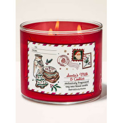 Свічка Santa's Milk & Cookies Bath and Body Works