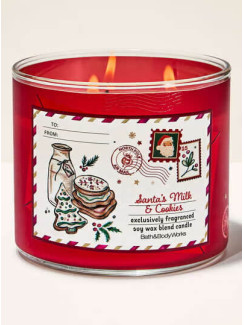 Свічка Santa's Milk & Cookies Bath and Body Works