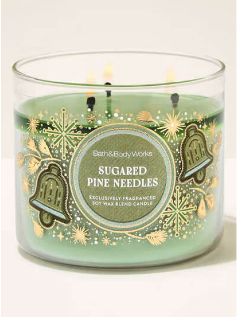 Свічка Sugared Pine Needles Bath and Body Works