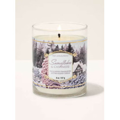 Свічка Snowflakes & Cashmere Bath and Body Works