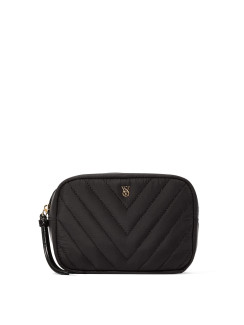Косметичка Victoria's Secret Travel Makeup Bag  Black V-Quilt