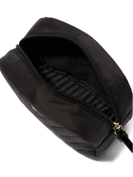 Косметичка Victoria's Secret Travel Makeup Bag Black V-Quilt