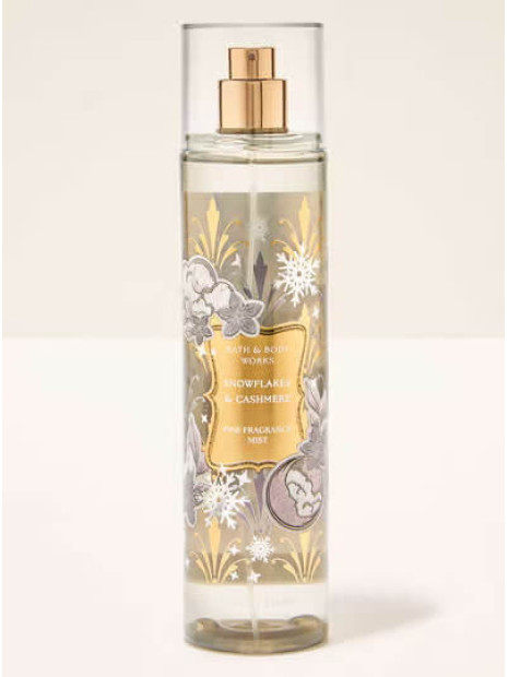 Спрей Snowflakes & Cashmere Bath and Body Works