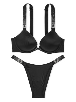 Комплект білизни з пушапом зі стразами Shine Strap Victoria's Secret 