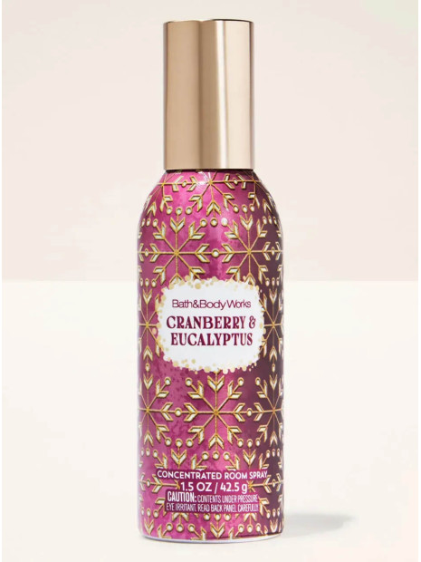 Концентрований спрей для дому Bath and Body Works - Cranberry & Eucalyptus