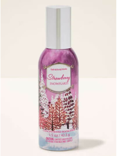 Концентрований спрей для дому Bath and Body Works - Strawberry Snowflakes