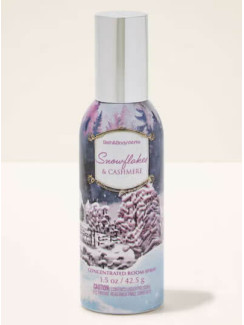 Концентрований спрей для дому Bath and Body Works - Snowflakes & Cashmere