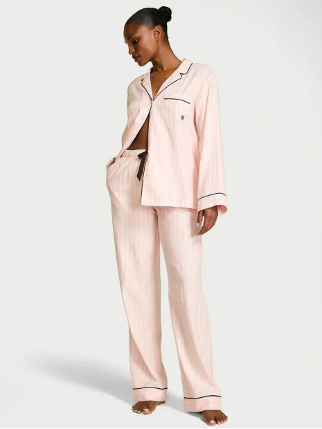 Фланелева піжама Flannel Long Pajama Set від Victoria's Secret
