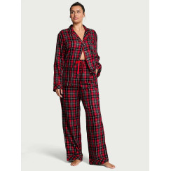 Фланелева піжама Flannel Long PJ Set від Victoria's Secret