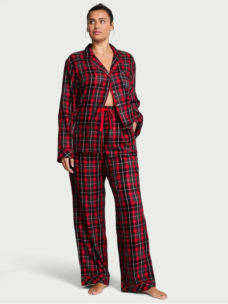 Фланелева піжама Flannel Long PJ Set від Victoria's Secret