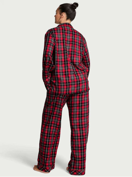 Фланелева піжама Flannel Long PJ Set від Victoria's Secret