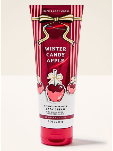Крем для тіла з олією ши Winter Candy Apple Bath and Body Works