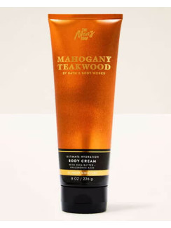 Крем для тіла з маслом ши Mahogany Teakwood Men's Collection Bath and Body Works для чоловіків