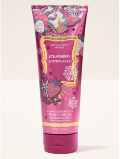 Крем для тіла з олією ши	Strawberry Snowflakes Bath and Body Works 