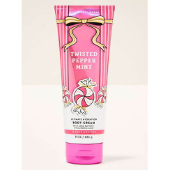 Крем для тіла з олією ши Twisted Peppermint Bath and Body Works 