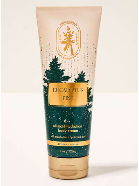 Крем для тіла з олією ши Eucalyptus Pine Bath and Body Works