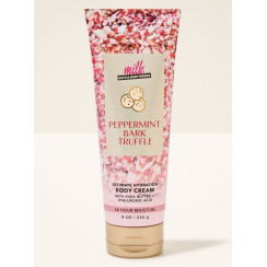 Крем для тіла з олією ши Peppermint Bark Truffle Bath and Body Works 