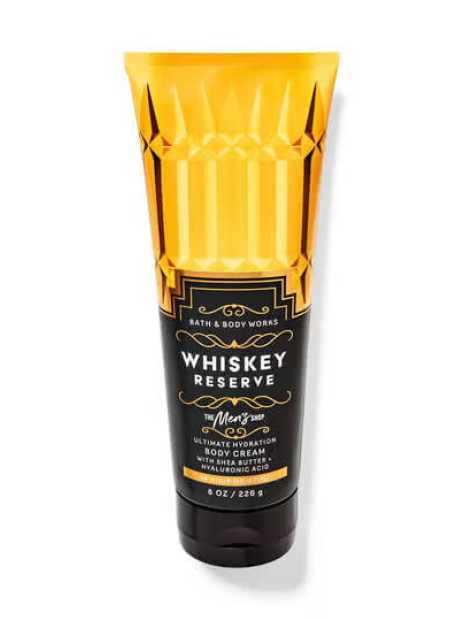 Крем для тіла з маслом ши Whiskey Reserve Men's Collection Bath and Body Works для чоловіків