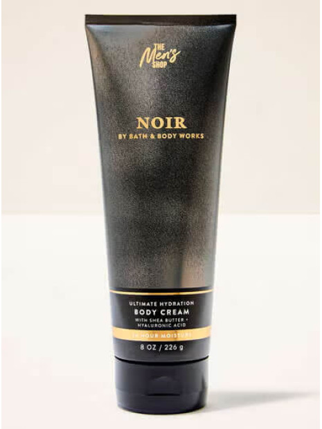 Крем для тіла з маслом ши Noir Men's Collection Bath and Body Works для чоловіків
