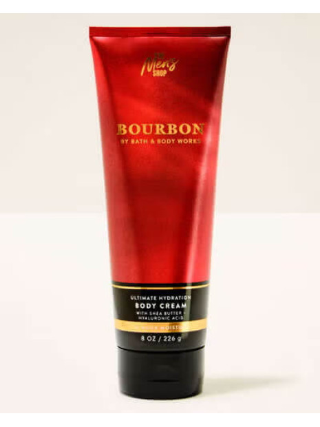 Крем для тіла з маслом ши Bourbon Men's Collection Bath and Body Works для чоловіків