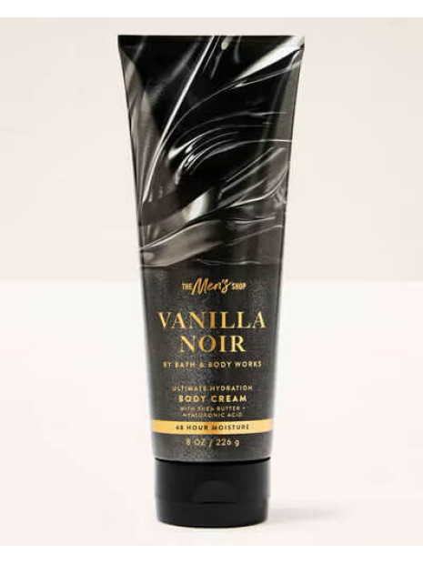Крем для тіла з маслом ши Vanilla Noir Men's Collection Bath and Body Works для чоловіків