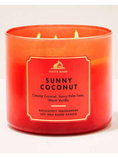 Свічка Sunny Coconut Bath and Body Works