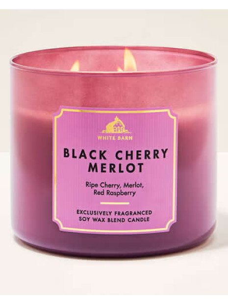 Свічка Black Cherry Merlot Bath and Body Works