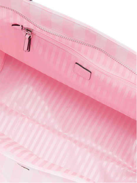 Сумка Victoria’s Secret Large Tote Bag Pink Stripe
