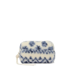 Плюшева косметичка Victoria’s Secret PINK - Plush Teddy Makeup Bag Winter White Fairisle