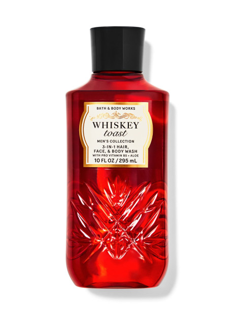 Шампунь для волосся і гель для душу 3в1 Bath and Body Works 3-in-1 Hair & Body Whiskey Toast