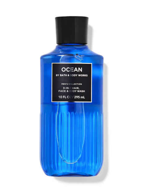 Шампунь для волосся і гель для душу 3в1 Bath and Body Works 3-in-1 Hair & Body Ocean