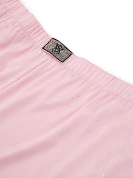 Сатинова піжама Victoria's Secret Satin Shine Stripe Long Pajama Set