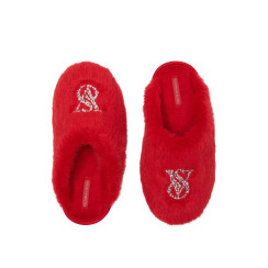 Капці Victoria's Secret Luxe Plush Closed-Toe Slippers Lipstick
